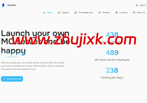 servitro:德国 vps,1 核/1GB/10GB NVMe/1TB@1Gbps,/年 servitro:德国 vps,1 核/1GB/10GB NVMe/1TB@1Gbps,/年