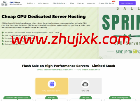 【算力狂欢节】DBM NVIDIA 独显服务器直降 50%,2060/A4000/A6000/等机型底价抢购,/月起,美国原生 IP 【算力狂欢节】DBM NVIDIA 独显服务器直降 50%,2060/A4000/A6000/等机型底价抢购,/月起,美国原生 IP