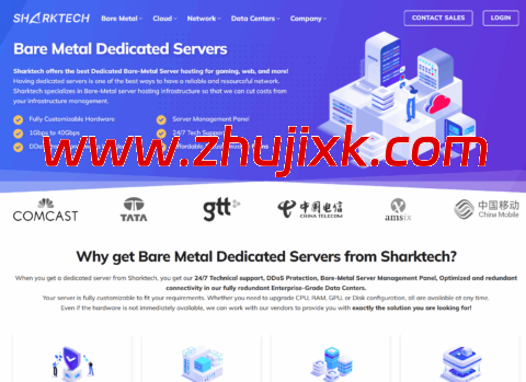 Sharktech:高防服务器,1~10Gbps 不限流量,高防 VPS 年付 29.7 美元起,洛杉矶/丹佛/芝加哥/拉斯维加斯/荷兰 Sharktech:高防服务器,1~10Gbps 不限流量,高防 VPS 年付 29.7 美元起,洛杉矶/丹佛/芝加哥/拉斯维加斯/荷兰