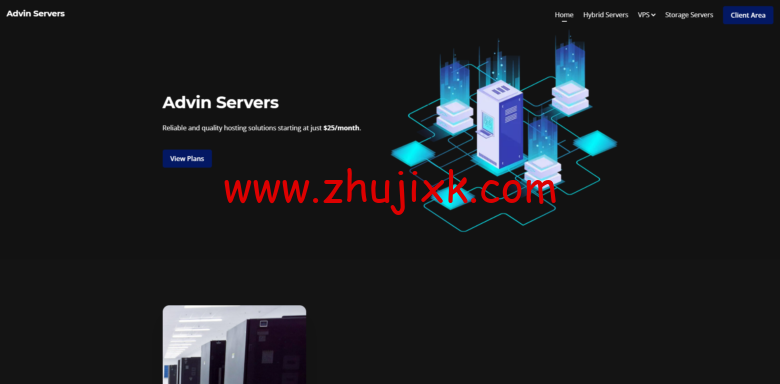 Advin Servers： width=