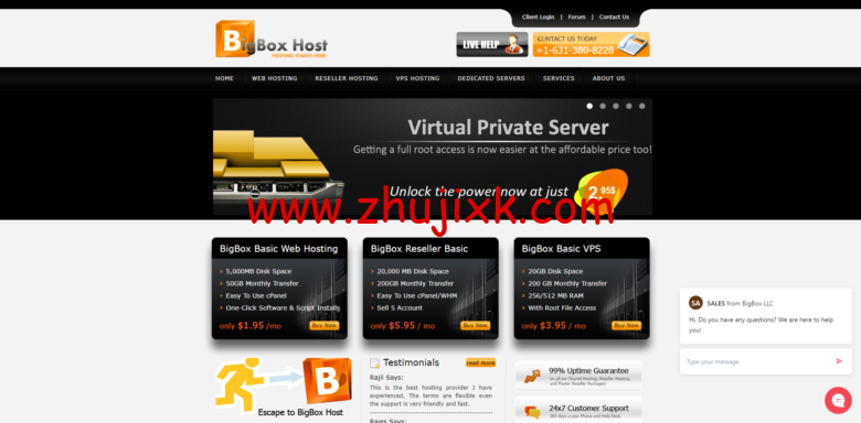BigBoxHost:美国便宜服务器,双 Xeon L5420/16GB/2TB 硬盘/1Gbps 端口月流量 10TB,月付 BigBoxHost:美国便宜服务器,双 Xeon L5420/16GB/2TB 硬盘/1Gbps 端口月流量 10TB,月付