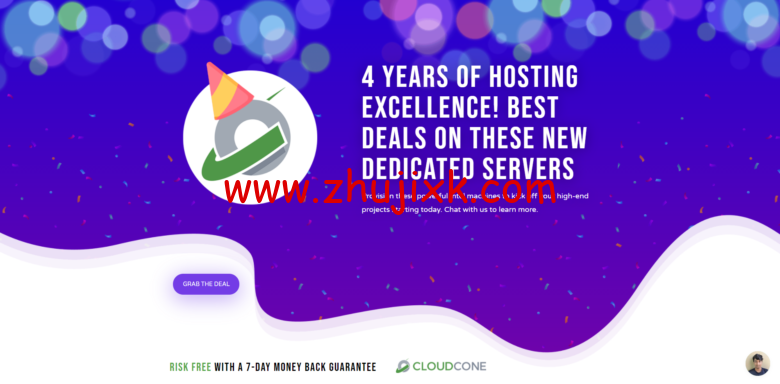 CloudCone：大硬盘 vps 补货，/年，1 核/1G/250GB HDD/5TB 月流量(理论上月均 20+T 都行)