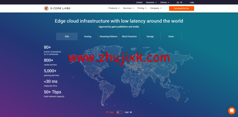gcorelabs：俄罗斯伯力机房独立服务器 85 折优惠，月付 60 欧起，到国内速度不错