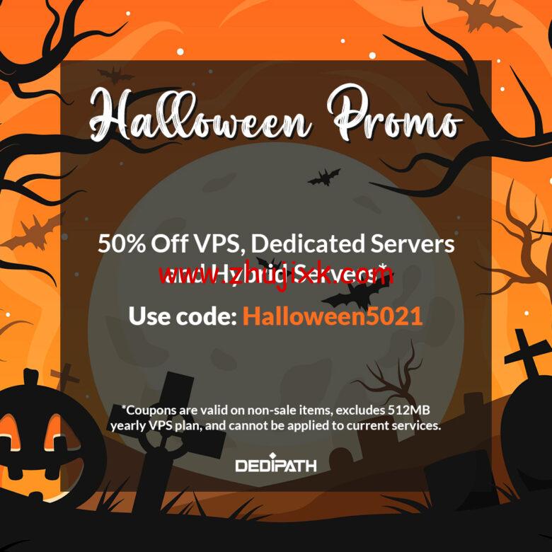#万圣节优惠#DediPath:美国特价独立服务器每月起,VPS 全场 5 折优惠 #万圣节优惠#DediPath:美国特价独立服务器每月起,VPS 全场 5 折优惠