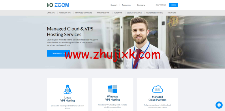 ioZoom：美国/欧盟 Linux vps 8 美元/月，Windows vps 10 美元/月起，支持支付宝