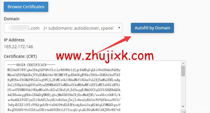 Autofill-by-Certificate