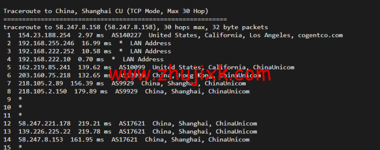 华纳云：美国独立服务器，E5-2660/16G 内存/50MCN2+AS9929 线路，简单测评
