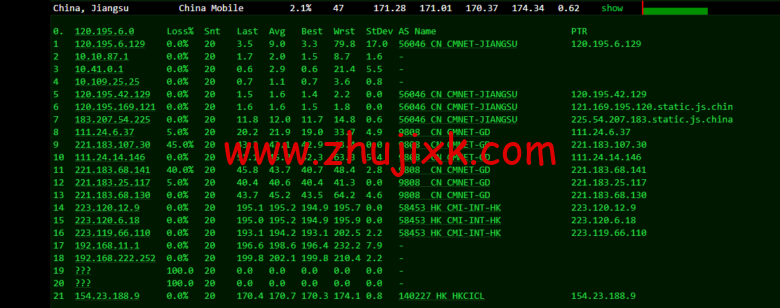 华纳云：美国独立服务器，E5-2660/16G 内存/50MCN2+AS9929 线路，简单测评