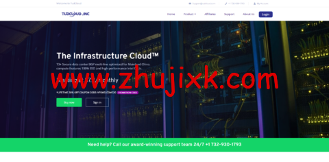 Tudcloud：香港 VPS，月付 8 折/半年付 7 折，可选大带宽或不限流量，1 核/1G 内存/10G SSD 硬盘/500G 流量/50M 带宽，.2/月起