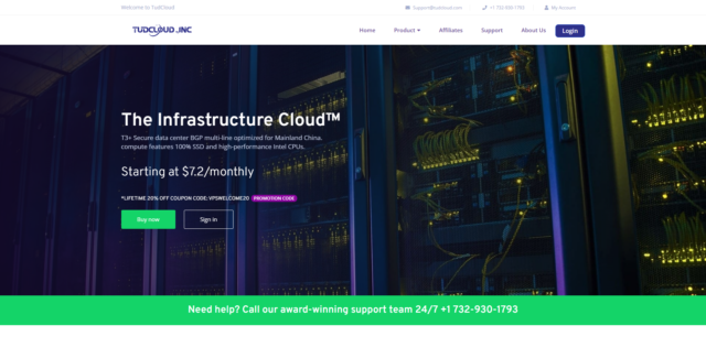 tudcloud:香港 VPS,月付 8 折/半年付 7 折,可选大带宽或不限流量,.2/月起 tudcloud:香港 VPS,月付 8 折/半年付 7 折,可选大带宽或不限流量,.2/月起