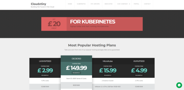 Cloudxtiny：英国 vps，2 核/1G 内存/40G SSD 硬盘/1T 流量/1Gbps 端口/1IP，月付.99