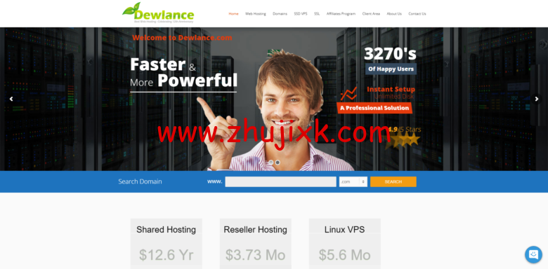 Dewlance：加拿大 vps，2 核/1GB 内存/20GB SSD 硬盘/1TB 流量/500Mbps 端口，/年