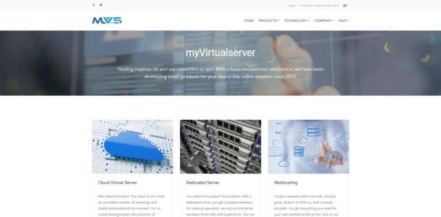 myvirtualserver:德国 vps,1 核@AMD EPYC™/2GB 内存/20GB NVMe 硬盘/2TB 流量/250Mbps 端口,€4.99/月 myvirtualserver:德国 vps,1 核@AMD EPYC™/2GB 内存/20GB NVMe 硬盘/2TB 流量/250Mbps 端口,€4.99/月