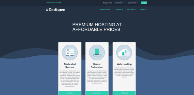 Dedispec：美国便宜独服：E5-2670v2/64G 内存/1x 4TB HDD 或 480GB SSD/200TB 流量/1Gbps/59 美元/月