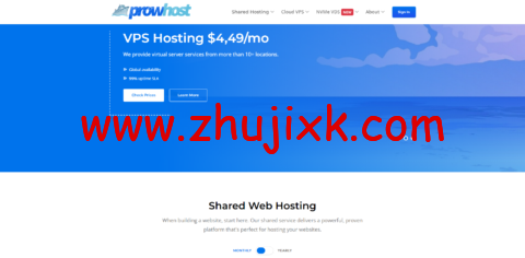 prowhost:云服务器首月 85 折,堪萨斯 NVME 硬盘 vps,4.90 美元/月 prowhost:云服务器首月 85 折,堪萨斯 NVME 硬盘 vps,4.90 美元/月