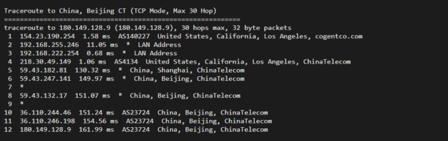 华纳云:cn2 gia+AS9929,美国云服务器简单测评 华纳云:cn2 gia+AS9929,美国云服务器简单测评