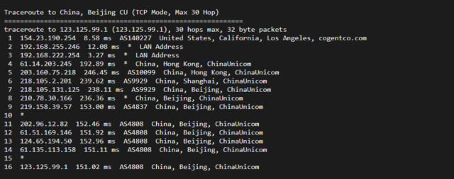 华纳云:cn2 gia+AS9929,美国云服务器简单测评 华纳云:cn2 gia+AS9929,美国云服务器简单测评