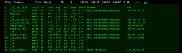 华纳云:cn2 gia+AS9929,美国云服务器简单测评 华纳云:cn2 gia+AS9929,美国云服务器简单测评