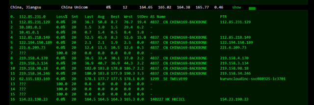 华纳云:cn2 gia+AS9929,美国云服务器简单测评 华纳云:cn2 gia+AS9929,美国云服务器简单测评