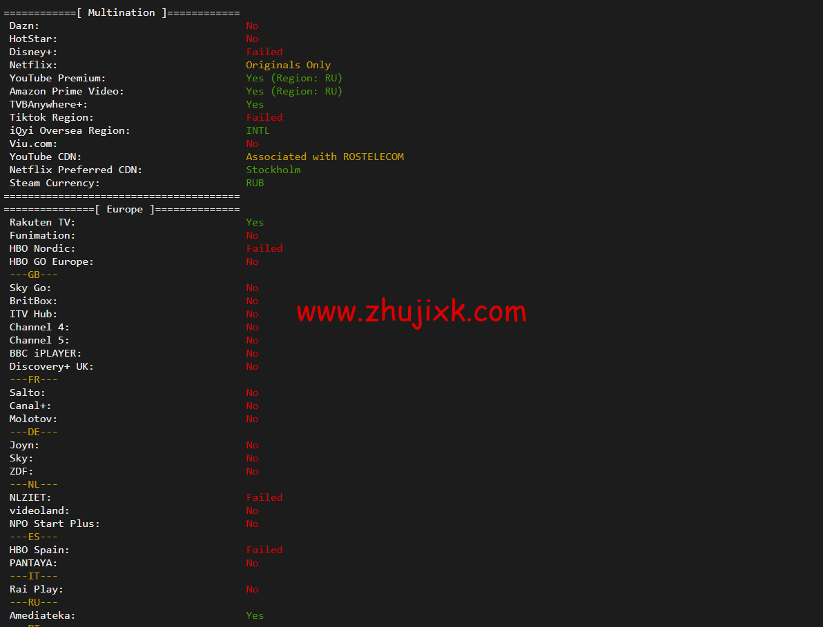 justhost.ru：俄罗斯 kazan(喀山)机房，简单测评