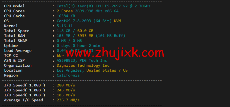 raksmart:美国洛杉矶云服务器,大陆优化网络,简单测评 raksmart:美国洛杉矶云服务器,大陆优化网络,简单测评
