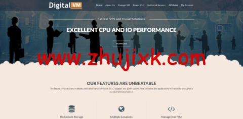 Digital-VM：国外大带宽不限流量 VPS，1-10Gbps，可选全球 8 大机房，月付起，日本和新加坡独立服务器 0/月起