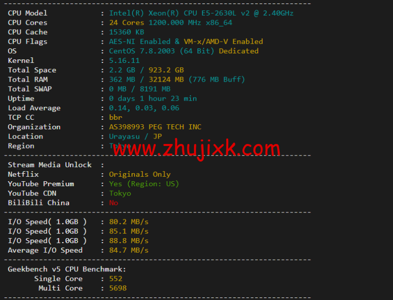 raksmart:日本机房独立服务器,大陆优化 50M 线路(联通 as4837 线路回国),机器性能/流媒体/线路等测评数据分享 raksmart:日本机房独立服务器,大陆优化 50M 线路(联通 as4837 线路回国),机器性能/流媒体/线路等测评数据分享