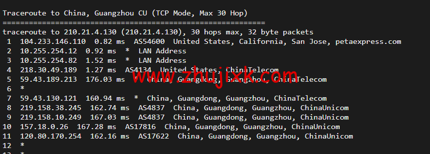 raksmart：美国圣何塞（硅谷）机房独立服务器，cn2 30M 线路，机器性能/流媒体/线路等测评数据分享