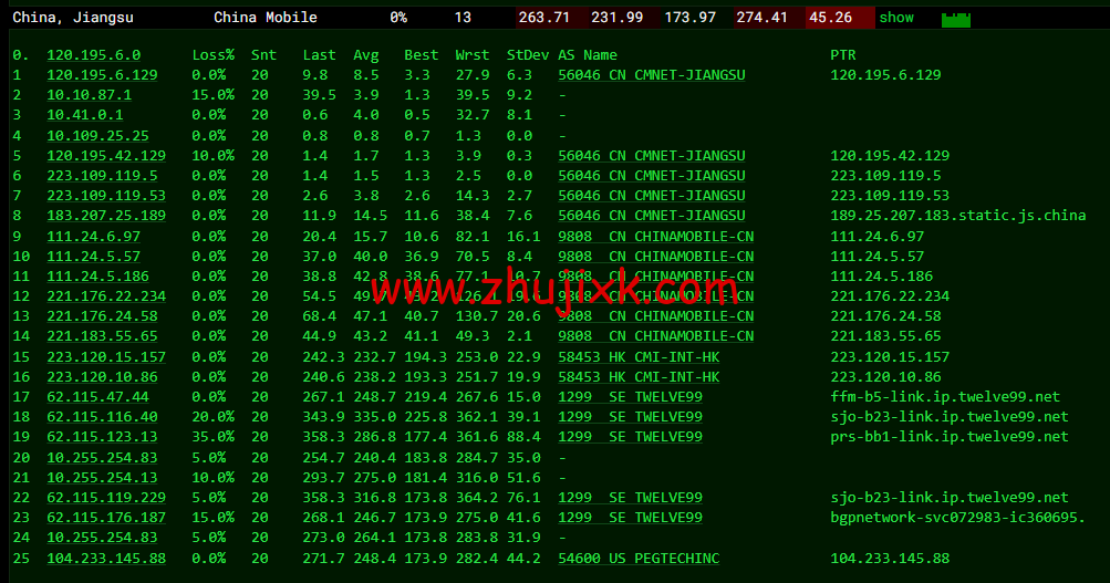 raksmart：美国圣何塞（硅谷）机房独立服务器，cn2 30M 线路，机器性能/流媒体/线路等测评数据分享