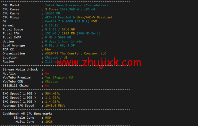 Vultr:芝加哥机房测评 2022:下载速度、速度延迟、路由丢包、性能测评、流媒体解锁等 Vultr:芝加哥机房测评 2022:下载速度、速度延迟、路由丢包、性能测评、流媒体解锁等