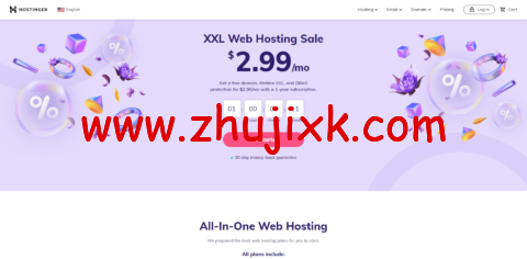 Hostinger：免备案虚拟主机月付 9.99 元起，高级版虚拟主机赠送域名和 SSL 证书