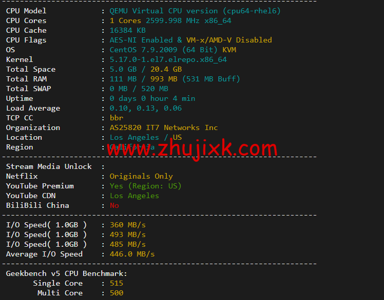 搬瓦工:DC9 CT CN2GIA 线路,洛杉矶机房简单测评 搬瓦工:DC9 CT CN2GIA 线路,洛杉矶机房简单测评