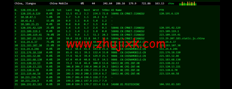raksmart：美国圣何塞云服务器，大陆优化（部分地区回程三网 cn2）网络，简单测评