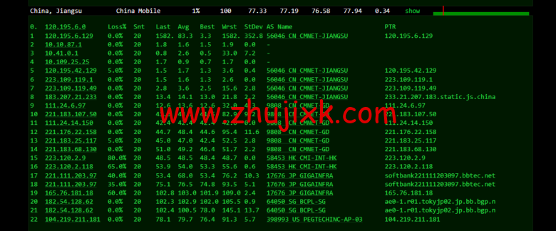 raksmart:日本云服务器,大陆优化网络(部分地区 cn2,as4837 回国),简单测评 raksmart:日本云服务器,大陆优化网络(部分地区 cn2,as4837 回国),简单测评
