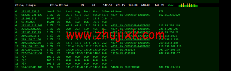 raksmart：美国圣何塞云服务器，大陆优化（部分地区回程三网 cn2）网络，简单测评