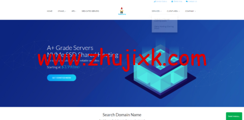 HostGnome：英国 VPS，高防 VPS，1 核/2G 内存/20GB NVMe 硬盘/10TB 流量/1Gbps 带宽， width=