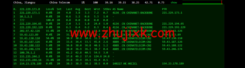 华纳云：香港(独立)服务器（10M 带宽 cn2），简单测评