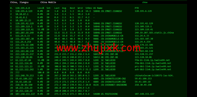 raksmart：洛杉矶云服务器，CN2 网络，流媒体等简单测评