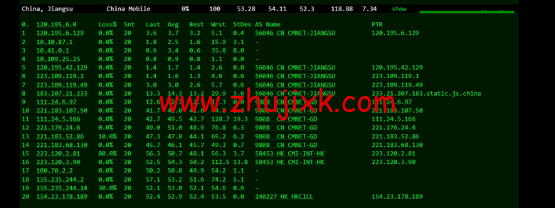 华纳云：香港(独立)服务器（10M 带宽 cn2），简单测评