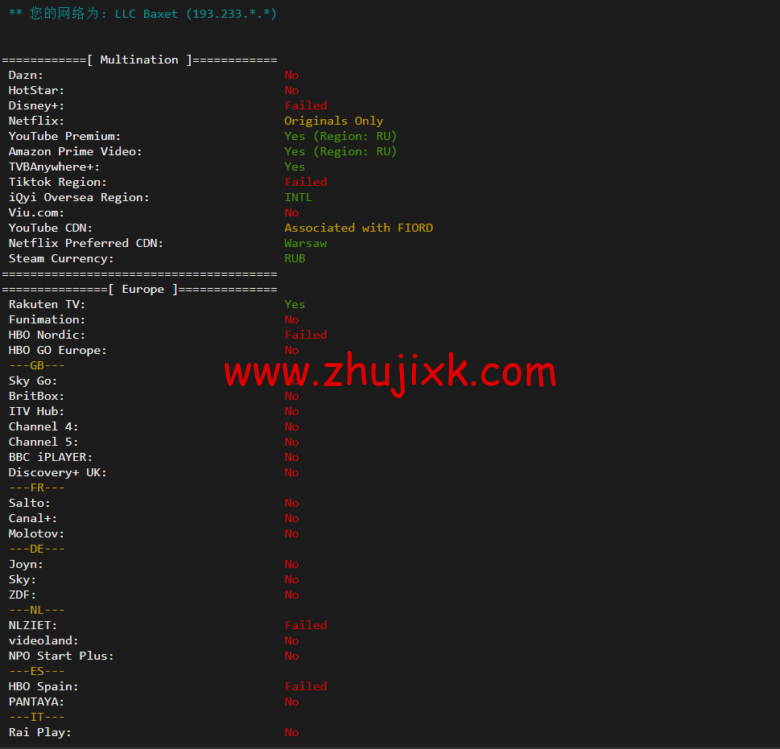 justhost.ru：莫斯科机房 VPS，简单测评