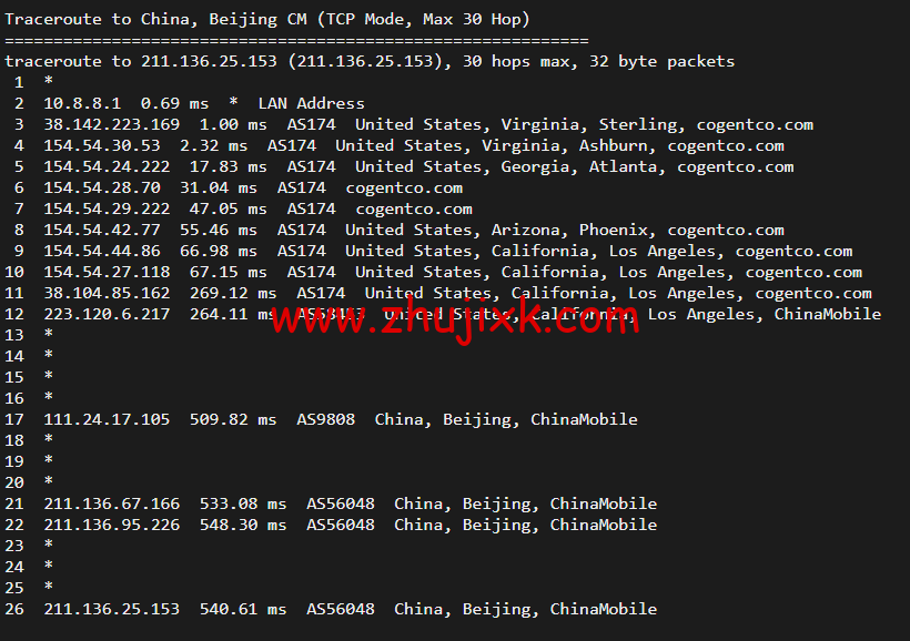 萤光云：美国华盛顿机房，简单测评