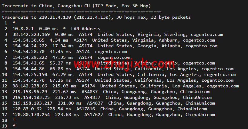 萤光云：美国华盛顿机房，简单测评