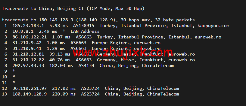 萤光云:土耳其机房云服务器,简单测评 萤光云:土耳其机房云服务器,简单测评