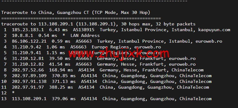 萤光云:土耳其机房云服务器,简单测评 萤光云:土耳其机房云服务器,简单测评