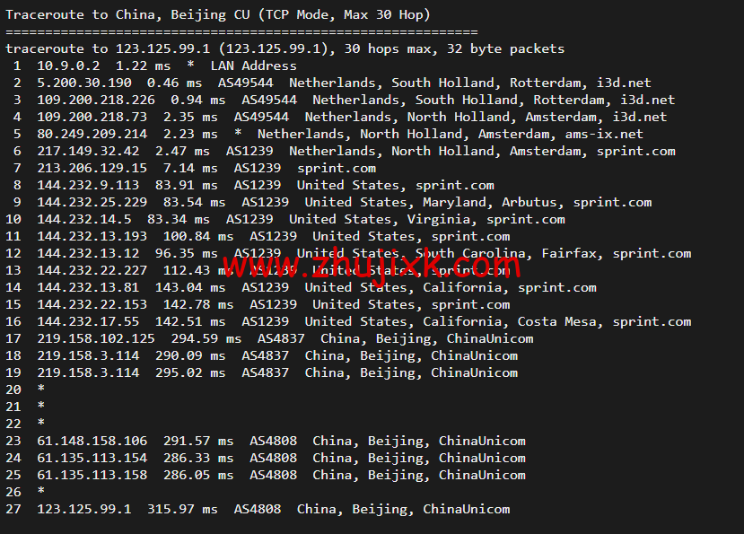搬瓦工：荷兰阿姆斯特丹机房 EUNL_3 普通线路，简单测评