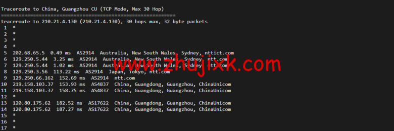 Vultr：澳大利亚悉尼机房云服务器测评 2022：下载速度、速度延迟、路由丢包、性能测评、流媒体解锁等