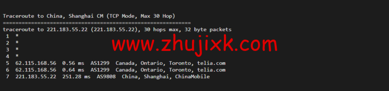 Vultr：加拿大多伦多机房云服务器测评 2022：下载速度、速度延迟、路由丢包、性能测评、流媒体解锁等