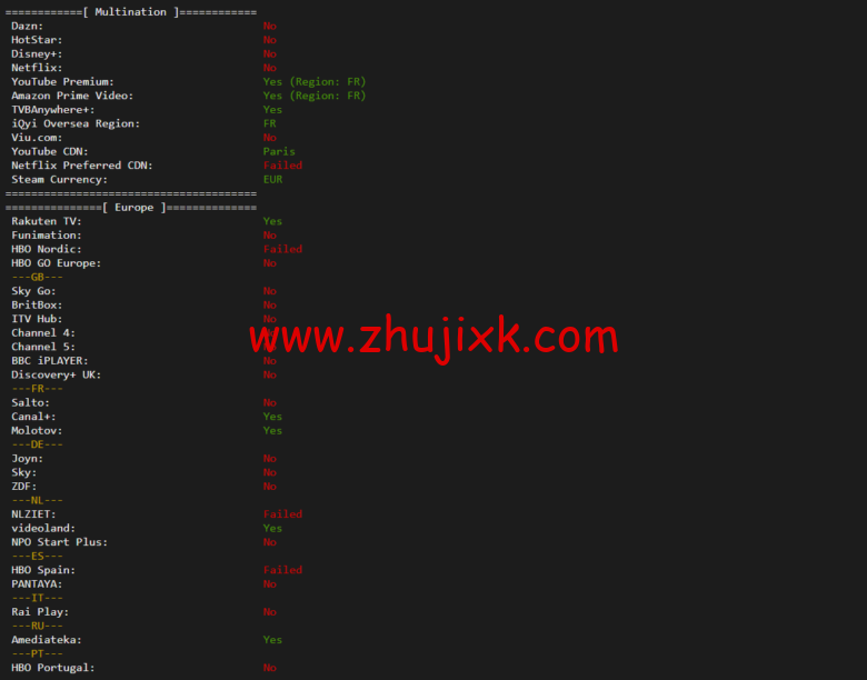 Vultr：法国巴黎机房云服务器测评 2022：下载速度、速度延迟、路由丢包、性能测评、流媒体解锁等