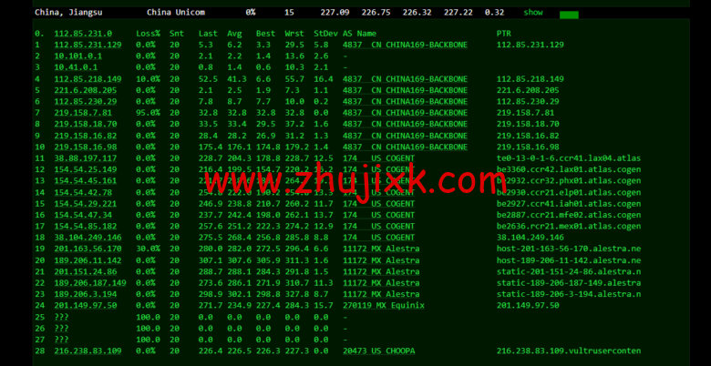 Vultr:墨西哥墨西哥城机房云服务器测评 2022:下载速度、速度延迟、路由丢包、性能测评、流媒体解锁等 Vultr:墨西哥墨西哥城机房云服务器测评 2022:下载速度、速度延迟、路由丢包、性能测评、流媒体解锁等