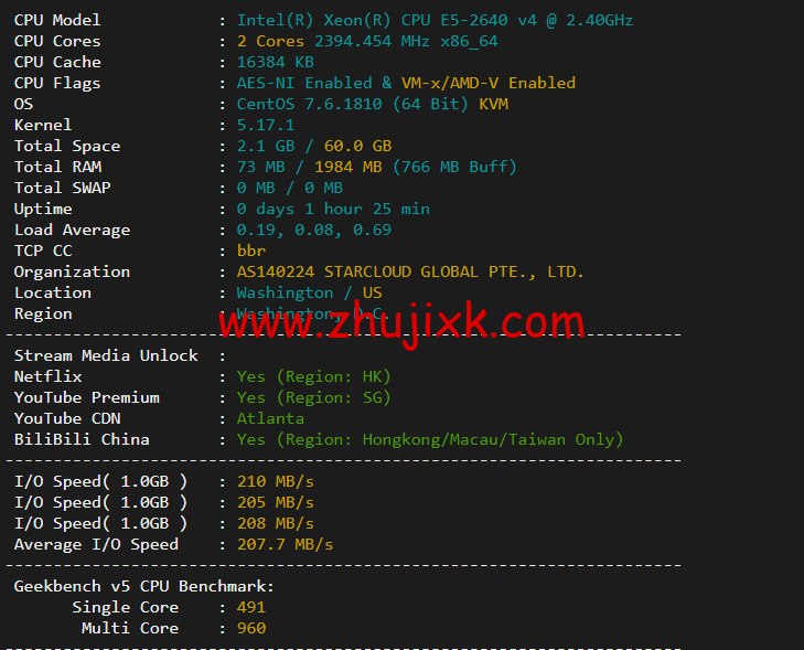 10gbiz：香港 VPS 云服务器（GIA+VIP）线路，简单测评